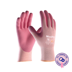 maxiflex, handskar, rosa, bandet, cancerfonden, 1002781, active, ht, gloves