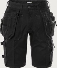 fristads, hantverksshorts, 2532, bomull, slitstark, zip, shorts, stillab, stillab.se, yrkesbutik