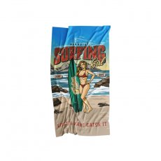 Strandhandduk, med, tryck, tryckhandduk, handduk, microfiber, fulltryck, giveaway, företagslogo, på, badlakan