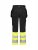 jobman, hantverksbyxa, stretch, varsel, 652514, stretch, varsel, klass, 1, gul, reflex