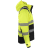 texstar, fj88, skaljacka, varsel, stretch, snygg, arbetsledare, projektchef, gul, reflexer, snygg, varseljacka, passform