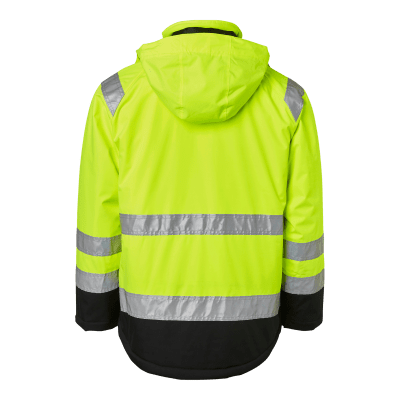 topswede, vinterjacka, 122, varsel, gul, orange, marin, navy, vattentät, vindtät, stretch, mjuk, skön, reflexer, varm, foder, fo