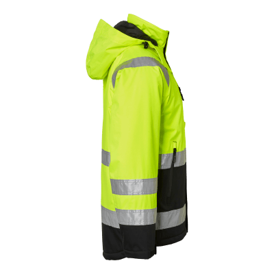 topswede, vinterjacka, 122, varsel, gul, orange, marin, navy, vattentät, vindtät, stretch, mjuk, skön, reflexer, varm, foder, fo