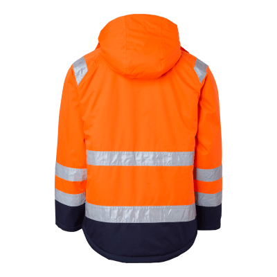 topswede, vinterjacka, 122, varsel, gul, orange, marin, navy, vattentät, vindtät, stretch, mjuk, skön, reflexer, varm, foder, fo