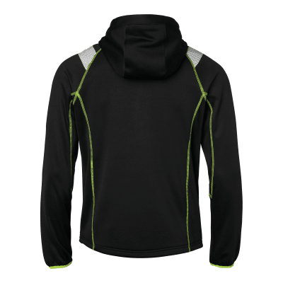 topswede, 35303000503, 353, 1000894, tröja, reflexer, krage, hel, zip, fullzip, synlighet. gula, detaljer, stillab, yrkebutik