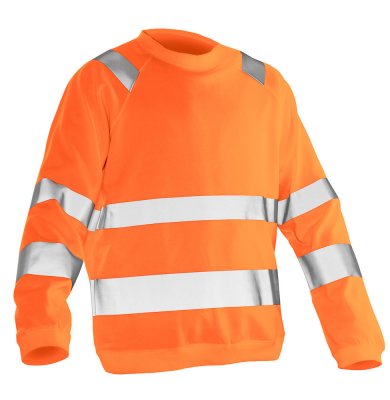 varsel, sweatshirt, gul, orange, jobman, billiga, arbetskläder, reflexer, stillab, stillab.se, västerås