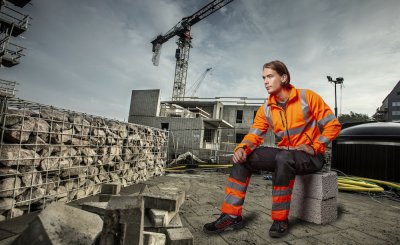 projob, hantverksbyxa, midjebyxa, klass 1, chauförbyxa, vhauförsbyxa, 6530, stillab, rbetskläder, stillab.se, klass, 1, gul, ora