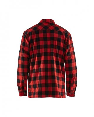 blåkläder, skjorta, flanellskjorta, 322511315699, fodrad, fleece, flanell, bomull, grå, röd, jula, kvalitet, skön, mjuk, blåkläd