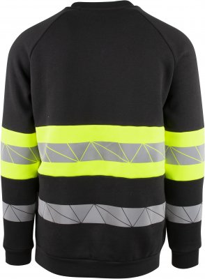 youbrands, 4711, klass, 1, varsel, tröjoa, sweatshirt, hh, helly, hansen, billig, bomull, skön, reflexer, gult, stillab.se, yrke