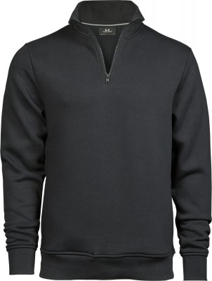 teejays, half, zip, modell, 5438, halv, zip, half, sweatshirt, half-zip, fickor, modern, passform, profil, kontorströja, västerå