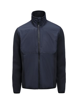 651275, jobman, texet, fleecejacka, hybridjacka, fleece, krage, vindtät, vattentät