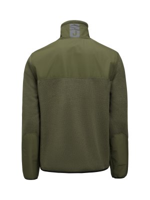 651275, jobman, texet, fleecejacka, hybridjacka, fleece, krage, vindtät, vattentät