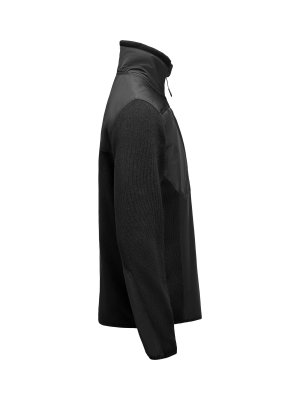 651275, jobman, texet, fleecejacka, hybridjacka, fleece, krage, vindtät, vattentät