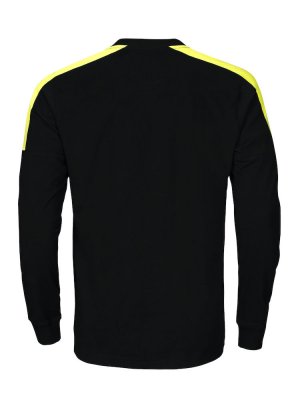 t-shirt, tshirt, med, synlighet, gula, ärmar, armar, 2019, projob, chaufför, lager, kläder, långärmad, arbetskläder, billigt, gu