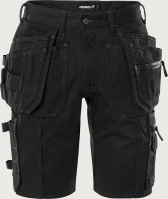 fristads, hantverksshorts, 2532, bomull, slitstark, zip, shorts, stillab, stillab.se, yrkesbutik