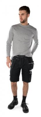 fristads, hantverksshorts, 2102, bomull, slitstark, zip, shorts, stillab, stillab.se, yrkesbutik