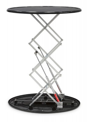 mässbord, med, tryck, mässdisk, disk, event, expo, hudrauliskt, självbyggande, stående, bord, stillab.se, yrkesbutik, västerås