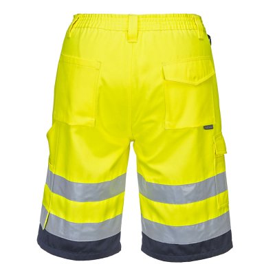 varselshorts, shorts, varsel, hantverks, byxa, billiga, arbetskläder, stillab, portwest, gul, orange, stillab.se,