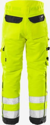 fristads, storleksguide, 2034, vinterbyxa, klass, 2, varsel, gul, varm, vinter, slitstark, varmfodrad