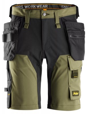 snickers, 1675, shorts, fullstretch, 4-vägsstretch, 6175, workwear, stillab, yrkesbutik, västerås,