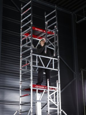 Västerås, mitower, butik, Altrex, ställning, alu, rullställning, rull, ställning, aluminium, aluminiumställning, stillab, stilla