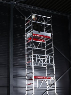 Västerås, mitower, butik, Altrex, ställning, alu, rullställning, rull, ställning, aluminium, aluminiumställning, stillab, stilla