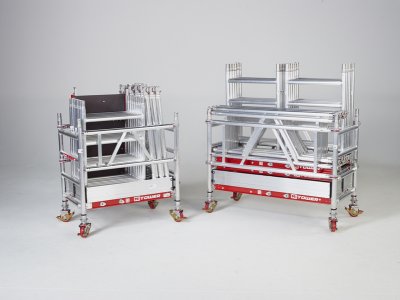 Västerås, mitower, butik, Altrex, ställning, alu, rullställning, rull, ställning, aluminium, aluminiumställning, stillab, stilla