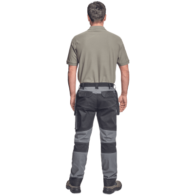 cerva, hantverksbyxa, stretch, avtagbara, fickor, knäskydd, cerva, trousers, färger, röda, oliv, beige, khaki, västerås, yrkesbu