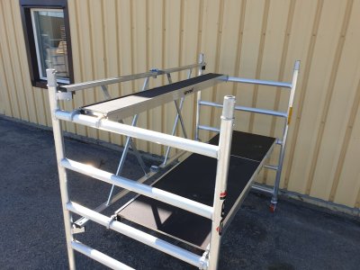 Svelt, hantverkarställning, bred, smal, målarställning, ställning, måla, hylla, hantverkare, hopvikbar, ihopvikbar, aluminium, a