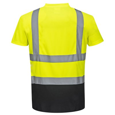 varsel, t.shirt, t, shirt, tshirt, tröja, gul, orange, tunn, skön, billiga, arbetskläder, portwest, stillab,yrkesbutik, nätet, k