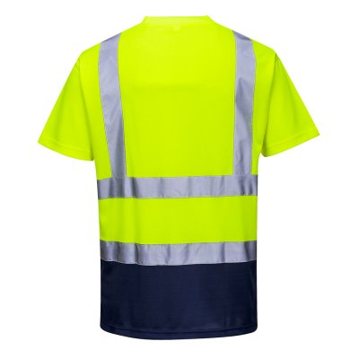 varsel, t.shirt, t, shirt, tshirt, tröja, gul, orange, tunn, skön, billiga, arbetskläder, portwest, stillab,yrkesbutik, nätet, k