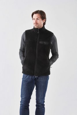 sherpa, fleece, väst, pile, frote, frotte, shepa, sherpa, kerpa, kärpa, mjuk, väst, fleece, material, skön, mjuk, filt, svart, m