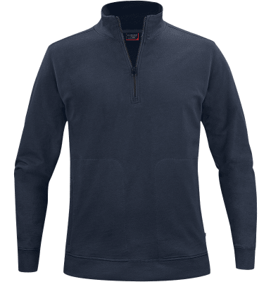 texstar, cardigan, sw18, halv, zip, half, zip, half-zip, skön, stillab.se, yrkesbutik, västerås, crew, sweater, 363, unisex, pro