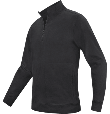 texstar, cardigan, sw18, halv, zip, half, zip, half-zip, skön, stillab.se, yrkesbutik, västerås, crew, sweater, 363, unisex, pro