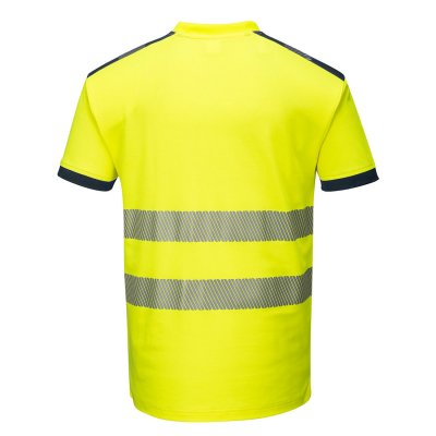 varsel, t.shirt, t, shirt, tshirt, tröja, gul, orange, tunn, skön, billiga, arbetskläder, portwest, stillab,yrkesbutik, nätet, k