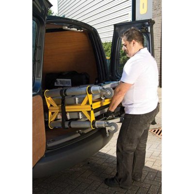 zarges, ställning, arbetsställning, teletower, tt002, teleskopisk, ställning, utan, utbildning, smidig, lätt, enkel, rullställni